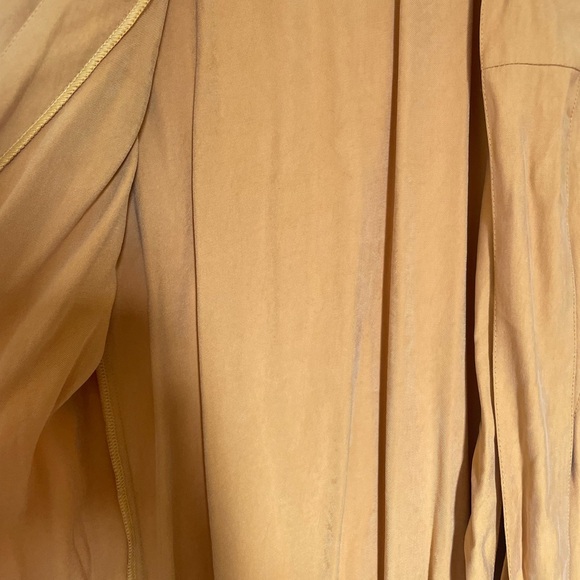 Haight Wrap Coverup Size M Yellow - Picture 3 of 10